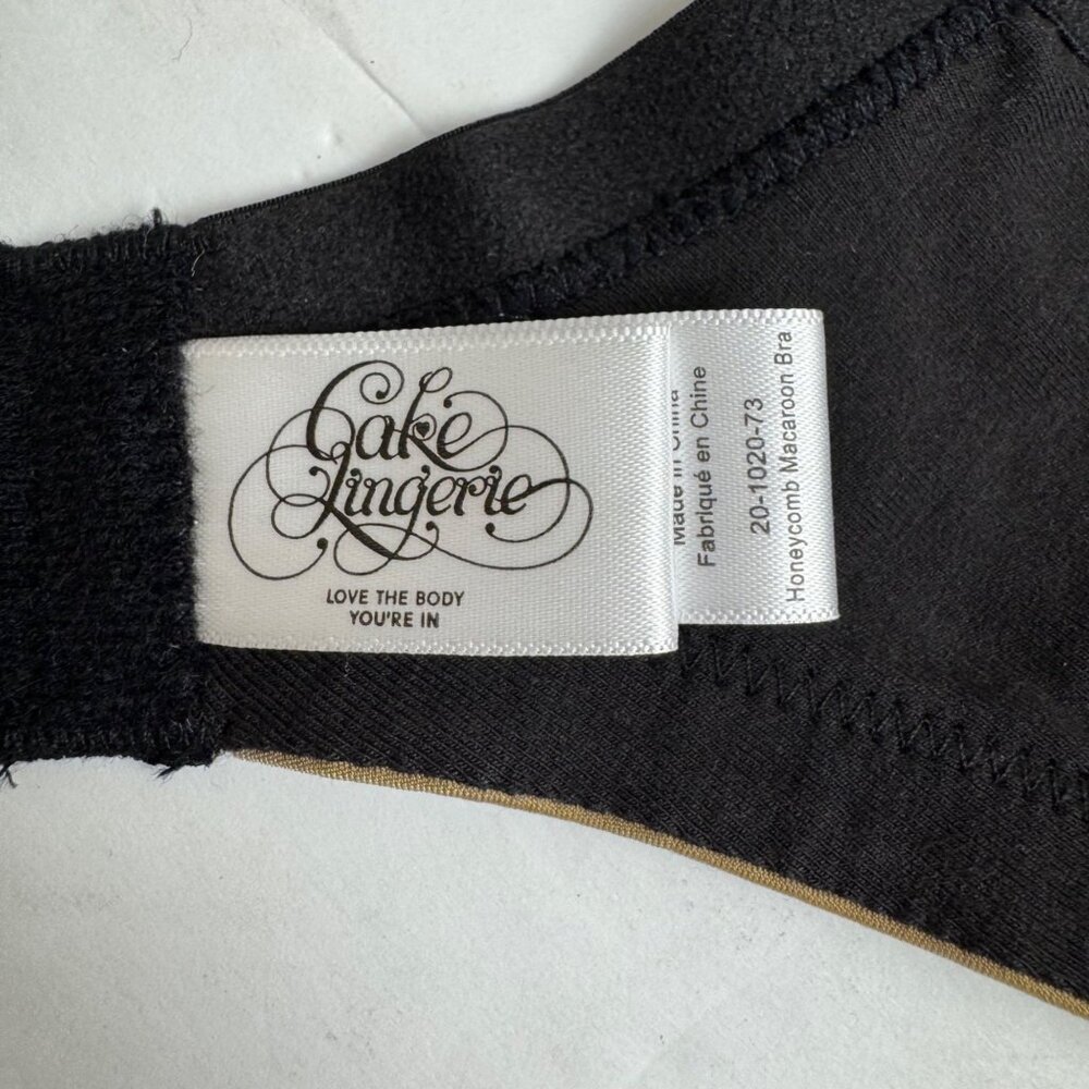 Cake Lingerie NEW 32F (DDD) Honeycomb Macaroon Maternity Nursing Bra Underwire - Picture 7 of 11